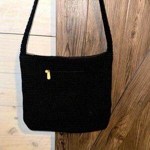 The Sak shoulder bag - crocheted knit